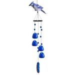 Bird Wind Chimes for Outside，Bluebird Wind Chime，Blue Bird Wind Chimes Outdoor Decorations, Gifts for Mom/Grandma,Garden Patio Backyard Hanging Decorations.