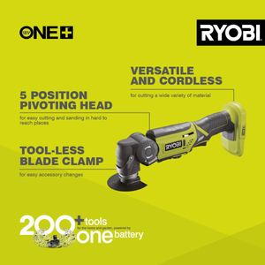 Ryobi 18V Cordless Multi Tool – Versatile Oscillating Power Tool