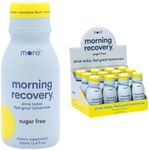 More Labs Morning Recovery, Patent-Pending After You Drink Rebound Shots (Pack of 12), Sugar-Free Lemon Flavor, Highly Soluble Liquid DHM, Milk Thistle, Electrolytes