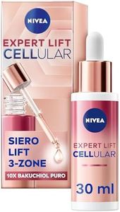 NIVEA Cellular Expert Lift Siero Lift 3-Zone 30ml, Siero viso per effetto lifting immediato, Siero viso antirughe con 10x Bakuchiol puro, Siero antirughe viso, collo & décolleté