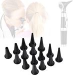 Ninyoon Original 4 Pack 2.4/3/4/5mm Otoscope Speculum Tips, Reusable Adult Child Non Disposabe Speculum Otoscope Tip Accessory Set Nozzle Specula Cones Replacement Total 16 Units