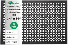Envelor 4-Pack Anti Fatigue Rubber 