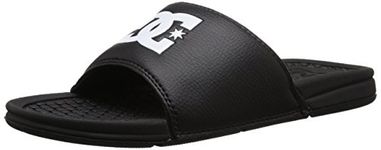 DC Men's Bolsa Slide Sandal, Black, 13 M US