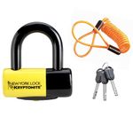 Kryptonite New York Liberty Disc Lock - Yellow, Disc