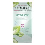 Pond's Face Ponds Hydrate Facial Wipes Pack of 1 (25 Count)