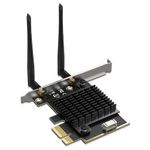NICGIGA WiFi 7 PCIe Wireless Card Intel BE200 NGW, Bluetooth 5.4, 5800Mbps Support Windows 10/11 (64bit), Ideal for WiFi7/WiFi6E/WiFi6/WiFi5 Router and Wireless AP