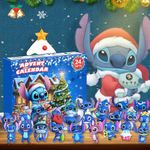 Christmas Advent Calendar 2024, 24 Days of Christmas Countdown Calendar with 24Pcs Cute Cartoon Toys Doll for Xmas Stocking Stuffer Gifts Idea