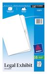 Avery Legal Index Dividers, Legal Size, Side Tabs, 1-25 and Table of Contents, 1 Set (11371)