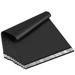 UCGOU Poly Mailers 19x24 Inch Black 50 Pack Extra Large Shipping Bags Strong Thick Mailing Envelopes Self Seal Adhesive Waterproof and Tear Proof Boutique Postal for Clothing,Quilt and More