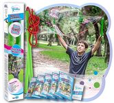 WOWMAZING Giant Bubble Kit: Kit Plus: (7-Piece Set) Great Value - Big Bubbles kit Including Big Bubble Wand and Giant Bubble Solution Concentrate. Makes 6 Liters of Large Bubbles-Kit Plus