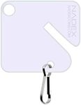 Slotted Rack Key Box Tags | Tags for Key Racks with Text Labels and Key Hooks, 20-Pack