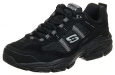 Skechers Men's Vigor 2.0 - Trait Sneakers, Black, 13 XW US