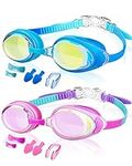Victoper Kids Swim Goggles, 2 Pack 