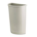 Rubbermaid Commercial Untouchable Trash Can, 21-Gallon, Beige (FG352000BEIG)