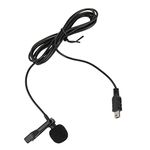 Mini USB Stereo External Microphone Professional Mic with Clip for Go Pro 3/3 + / 4