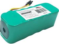 ZZcell Battery Compatible for Ariete Briciola, Amibot, Dibea, Haier, Midea, Sichler, Profimaster, LP43SC2000P, KK8, X500, X580, 2711, 2712, 2713, 2717 Robot Vac Vacuum Cleaner 14.4V 2100mAh