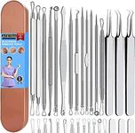 Blackhead Remover Tool, Pimple Popper Tool Kit, 16 Pack Professional Pimple Comedone Extractor Tool Acne Removal Kit, Whitehead Popping, Zit Removing for Nose Face