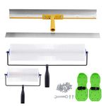 Self Levelling Tool Kit for Floors, Cement Self Levelling Concrete Tool Kit, Epoxy Floor Tools Kit with Spike Shoes Needle Length 28mm