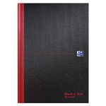 Black n' Red Casebound Hardback Recycled A4 Book