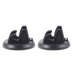 Hemobllo 2pcs 360 Car Mount Cell Phone Car Holder Mount Dash Phone Holder Car Mount for Phone Cell Phone Kickstand Silicone Phone Holder Base Mobile Phone Holder Bracket to Rotate Desktop