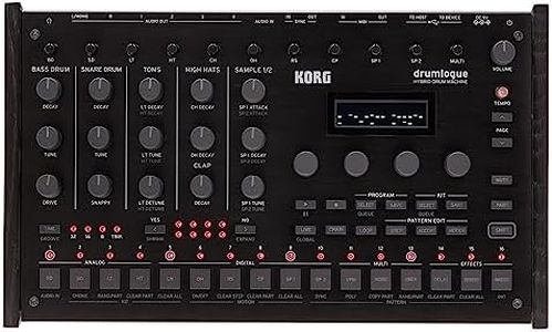 Korg Drumlogue - Hybrid Analogue/Digital Drum Machine & Sequencer