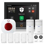 OSI Alarm System Gen 2 (4G), 11pc, DIY, Motion & Entry Sensors, Wireless Siren, Remotes, App & Alexa Compatible Self Monitor(No Monthly Fees) or 24/7 Pro Monitoring