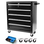 Tool Chest, 5 Drawers Rolling Tool 