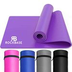 Yoga Mat Soft Foam 10mm Thick Gym Exercise Fitness Pilates Workout Mat Non Slip