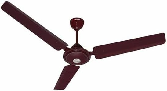 ACTIVA 390 Rpm 1200Mm High Speed Bee Approved 5 starss Rated Apsra Brown Ceiling Fan
