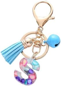 PAEHUIMT Key Ring for Women and Girls, Key Rings with Letter, Key Ring Best Friend, Couple Gifts, multicoloured, One size