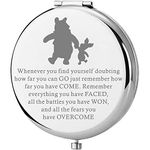 Lywjyb Birdgot Movie Inspired Gift Inspirational Gift for Friend Friendship Makeup Mirror BFF Gifts for Girl (Pooh Mirr CA Whenever)