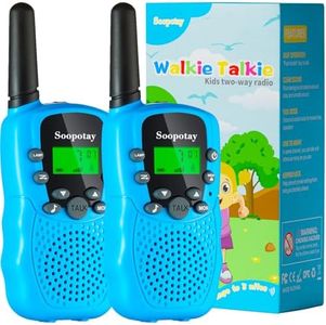 Soopotay Kids Toys for Boys Age 6-12, Walkie Talkies for Kids 2 Pack, Long Distance Kids Walkie Talkies Toys for Girls and Boys, Kids Two-Way Radios for 3-12 Years Old, Easter Basket Stuffers for Kids