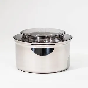 Stainless Steel Bowl wITH Bottom Drive Fits All Bosch Universal and Nutrimill Artiste Mixers