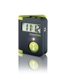 Humantechnik, Travel Tim, Travel Alarm Clock, Green and Black