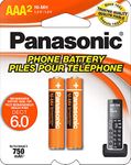 Panasonic Original Ni-MH Rechargeable Battery for the Panasonic KX-TG2511ET - KX-TG2512ET & KX-TG2513ET And Other DECT 6.0 Digital Cordless Phone Set