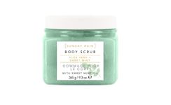 Sunday Rain Aloe Vera & Sweet Mint Polishing Body Scrub for Dry Skin, Vegan & Cruelty-Free, 265g