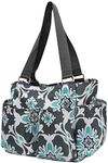 Quatre Vine NGIL Small Zippered Caddy Organizer Tote Bag