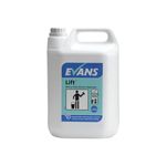 We Can Source It Ltd - Evans Vanodine Lift Unperfumed Heavy Duty Cleaner & Degreaser - 5Litre Cleaner and Degreaser