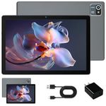 HiGrace Tablets 10 inch, Android 12 Tablet PC With 2GB RAM + 32GB ROM + 128GB SD Expansion, 2MP+5MP Camera, 5000mAh Battery,1280 x 800 IPS HD, WiFi, Bluetooth, Performance Quad Core Tablet(Gray)