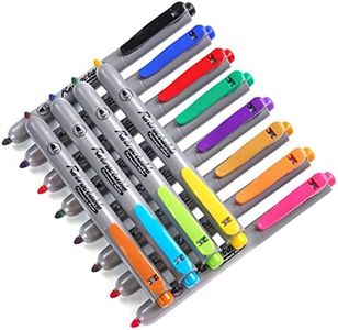 WRITECH Retractable Permanent Markers Assorted : Fine Point Marker Pen,12 Count