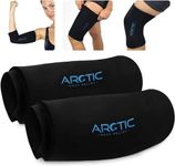 Knee & Elbow Ice Pack - Two Pack - Cold and Heat Therapy for Knee, Elbow, Thigh Flexible Cold Wrap for Pain and Injuries of Knee, Elbow, Ankle, Calf, for Injury & Post Workout Recovery.