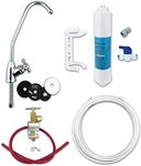 Finerfilters Classic Undersink Drinking Water Filter Kit System Including Tap and Accessories - Enjoy Crystal Clear, Great Tasting and Smelling Water On Tap 24/7 (Bobble Foot Tap)