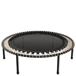 bellicon 39" Fitness Trampoline (Beige) with Screw-on Legs and Bungee Suspension up to 200 lbs (Strong)