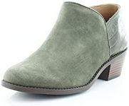 Vionic MARISSA3007W Marissa Olive Suede Croc 7W