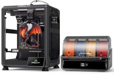 Creality K2 SE Combo 3D Printer, Support Multicolor Printing with CFS, 500mm/s High-Speed Printing, Auto Leveling, Vibration Control, Compact Desktop Upgrate 3D Printer, Print Size 220x215x245mm