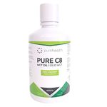 Pure Health C8 MCT Oil, Premium 100% Coconut Zero Palm Oil, Perfect for Keto Diets, Fasting & Bulletproof Coffee, Non-GMO, BPA FREE(1L)