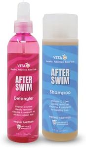 Vita C® After Swim™ Shampoo & Detangler Bundle | Removes Chlorine, Repairs Damage & Instantly Detangles Hair | Nourishing Post-Swim Duo for Swimmers