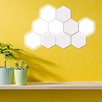 CORAL TREE Touch Modular Hexagon Lamp Touch Sensitive Modular Wall Light for Home Office (20 Module with Power Supply) (White)