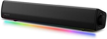 Sound Blaster GS3 Compact RGB Gaming Soundbar with SuperWide Technology, Powered via USB, Bluetooth 5.4, Headphone-Out Port, for PC and Mac