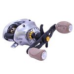 Zebco VP100SPT, BX3 Quantum, Vapor Baitcast Reel, 100 Size, 6.3: 1 Gear Ratio, 27" Retrieve Rate, 16 lb Max Drag, Right Hand